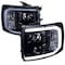 Spec-D Tuning 07-13 Chevrolet Silverado LED Bar Projector Hdlghts, 2LHP-SIV07G-G2-TM 2LHP-SIV07G-G2-TM - alternate 1